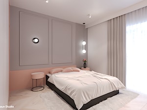 NEOCOCTAIL - projekt mieszkania o pow. 54 m2 inspirowanego neoantykiem - zdjęcie od Braun Studio