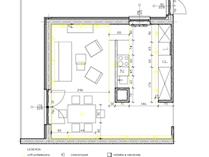 rzut koncepcyjny nr1 - zdjęcie od "W POKOIKU" Pracownia Projektowa