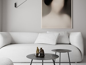Mid-Modern Century - Salon, styl minimalistyczny - zdjęcie od Agnieszka Małecka Architekt Wnętrz