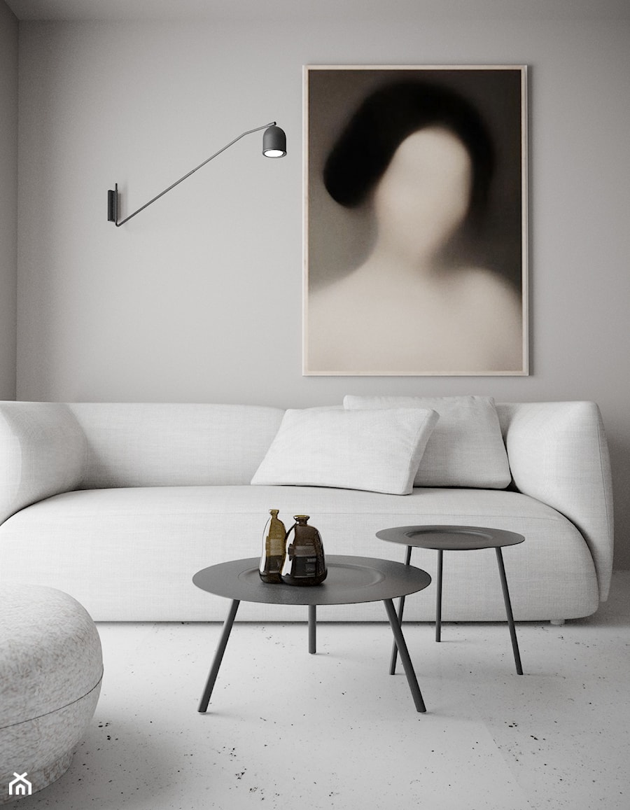 Mid-Modern Century - Salon, styl minimalistyczny - zdjęcie od Agnieszka Małecka Architekt Wnętrz