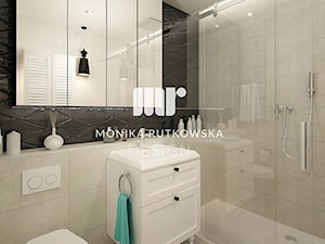 Projekt-wnętrze prywatne - Łazienka, styl nowoczesny - zdjęcie od MONIKA RUTKOWSKA DESIGN