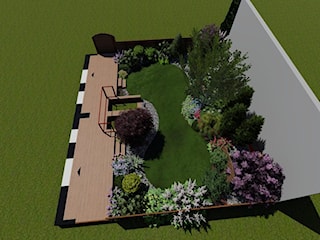 Projektowanie ogrodów - szeregówka