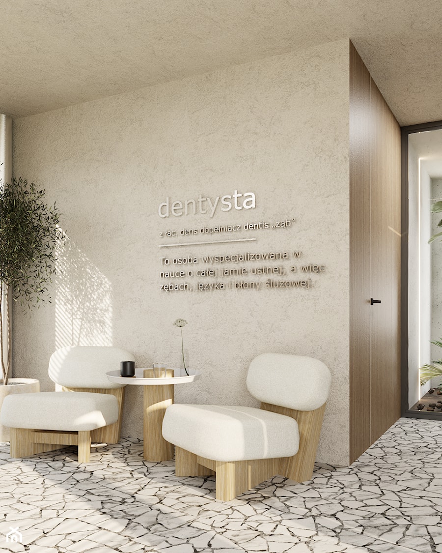 Projekt gabinetu dentystycznego w Gdańsku | Oliwa | 070 - Wnętrza publiczne, styl nowoczesny - zdjęcie od Julia Podsiadło Design