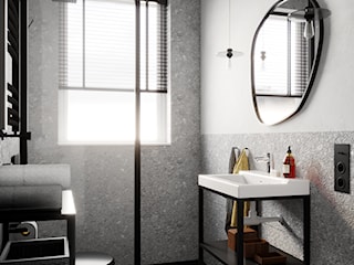 Projekt minimalistycznej łazienki 