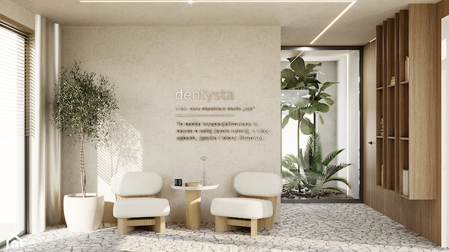 Projekt gabinetu dentystycznego w Gdańsku | Oliwa | 070 - Wnętrza publiczne, styl nowoczesny - zdjęcie od Julia Podsiadło Design