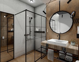 Industrialna łazienka - zdjęcie od EProjekt - architecture design - Homebook