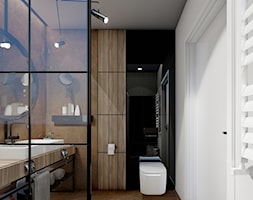 Industrialna łazienka - zabudowa wnęki - zdjęcie od EProjekt - architecture design - Homebook