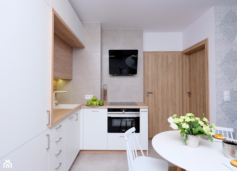 Mieszkanie na ulicy Wrocławskiej - Kuchnia, styl nowoczesny - zdjęcie od Mebel&Styl