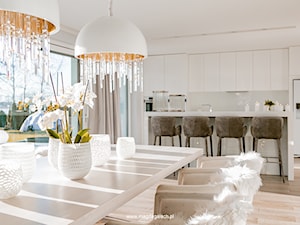 biała lakierowana kuchnia - zdjęcie od MG Wnętrza Magdalena Gałach | Projektant wnętrz