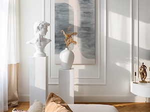 mieszkanie w kamienicy w Lesznie - Salon, styl nowoczesny - zdjęcie od MG Wnętrza Magdalena Gałach | Projektant wnętrz