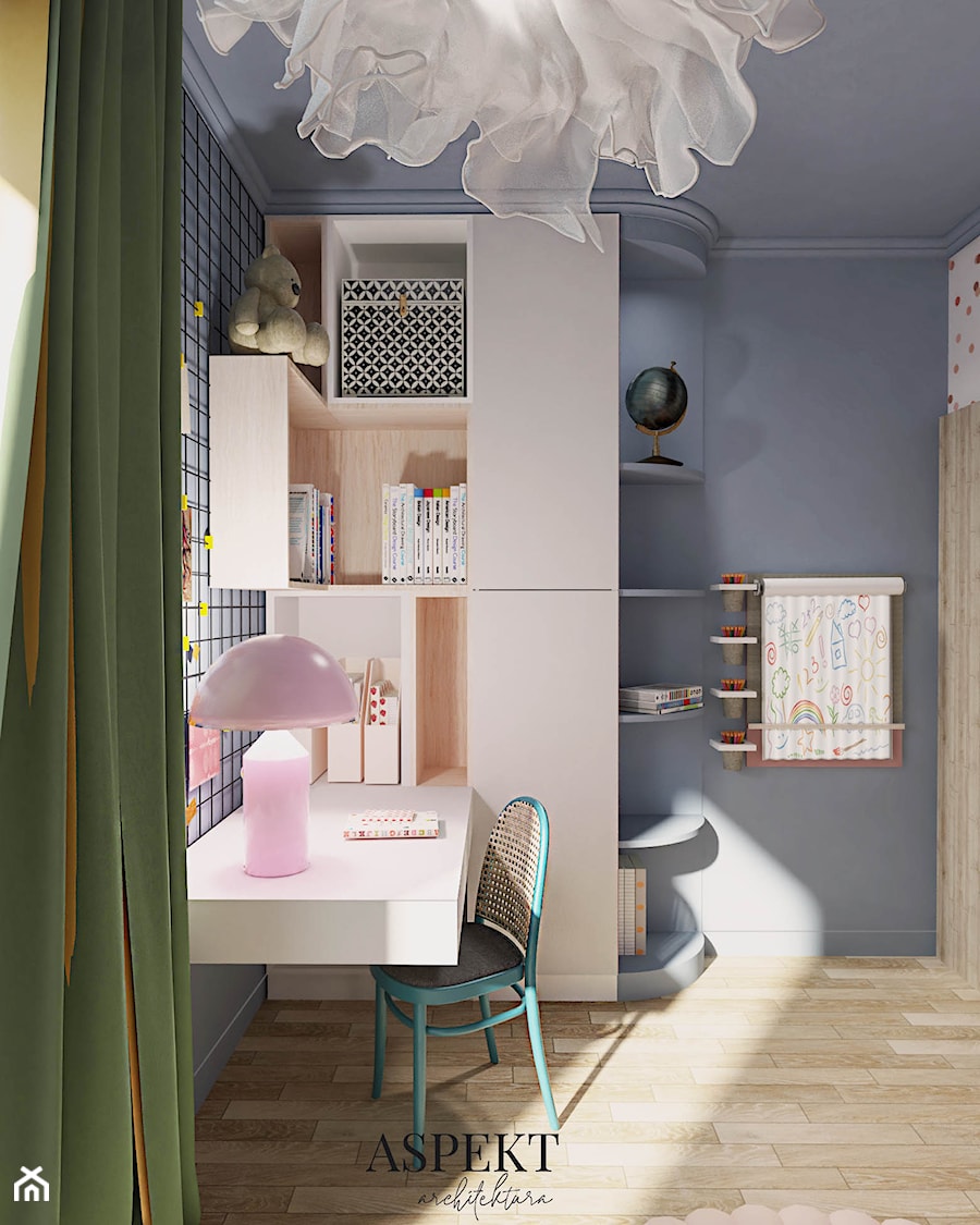 Pokój dziewczynki - Pokój dziecka - zdjęcie od ASPEKT architektura