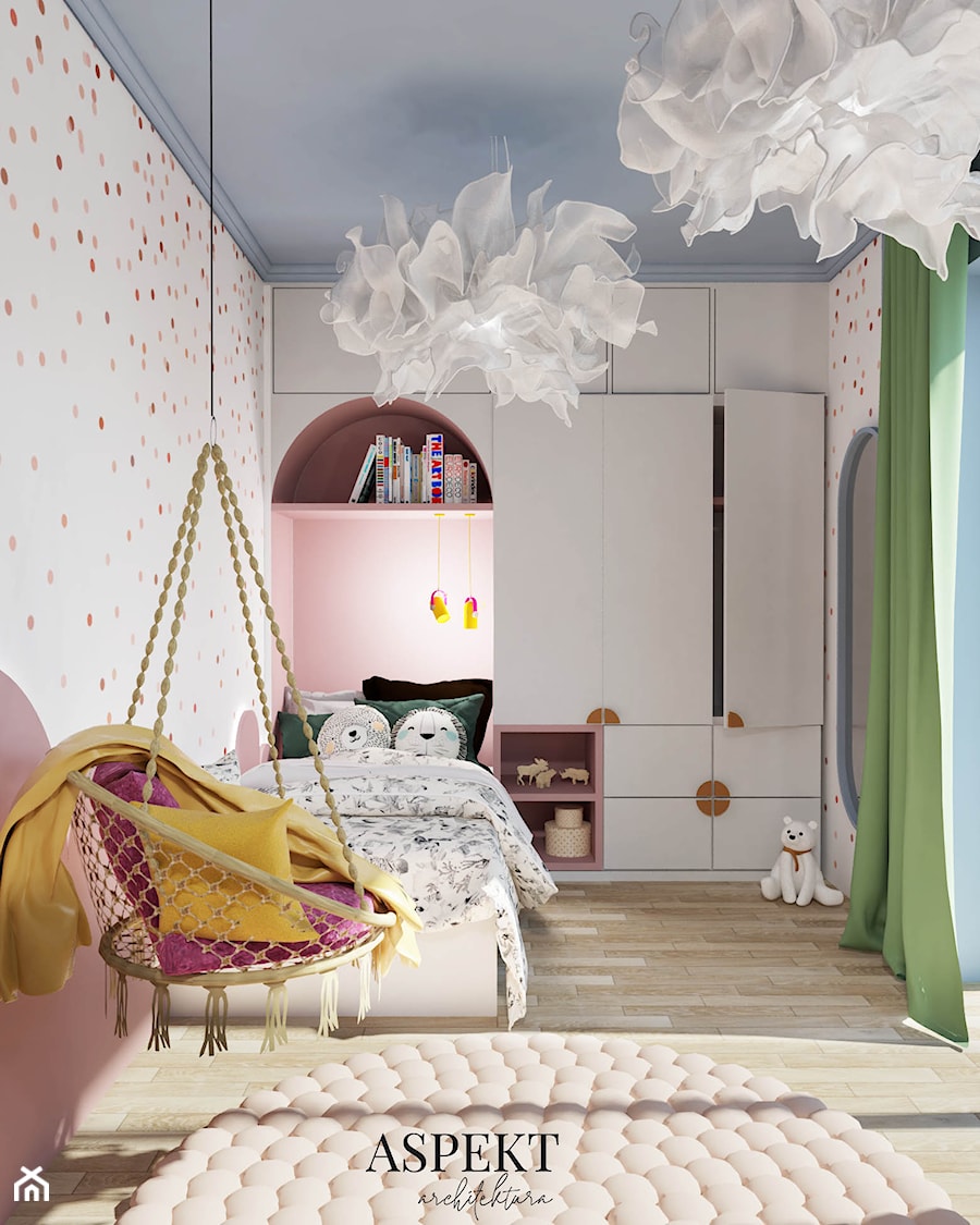 Pokój dziewczynki - Pokój dziecka - zdjęcie od ASPEKT architektura