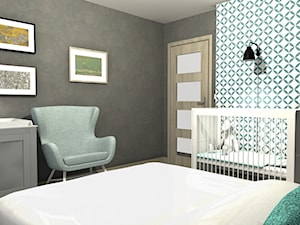 sypialnia - zdjęcie od Projektowanie Wnętrz Bogusława Wawrzyniak
