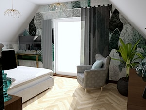 Sypialnia gościnna A - zdjęcie od Projektowanie Wnętrz Bogusława Wawrzyniak
