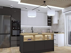 kuchnia w mieszkaniu - zdjęcie od Projektowanie Wnętrz Bogusława Wawrzyniak