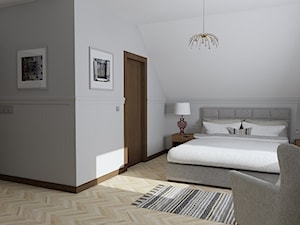 sypialnia gościnna B - zdjęcie od Projektowanie Wnętrz Bogusława Wawrzyniak