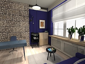 Biuro w mieszkaniu - zdjęcie od Projektowanie Wnętrz Bogusława Wawrzyniak