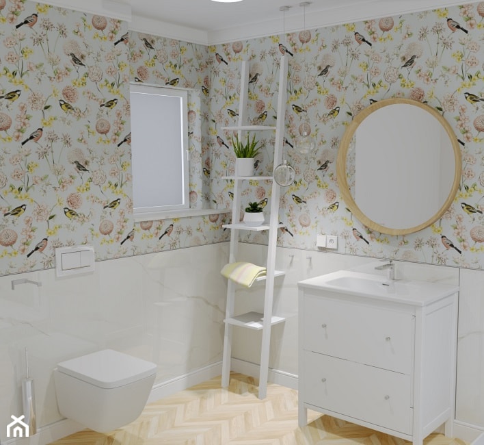 mini toaleta 02 - zdjęcie od Projektowanie Wnętrz Bogusława Wawrzyniak