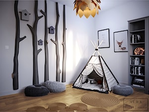 Pokój z leśnym motywem dla chłopca - zdjęcie od Aura Design Studio