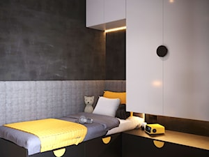 Pokój z żółtymi akcentami dla chłopca - zdjęcie od Aura Design Studio