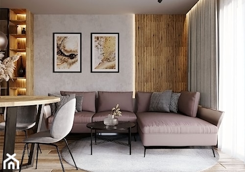 Mieszkanie w stylu nowoczesnym - zdjęcie od Aura Design Studio