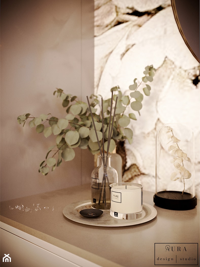 Kwiatowa kawalerka - zdjęcie od Aura Design Studio - Homebook