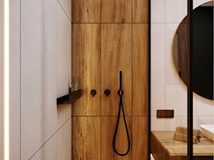 Prosta łazienka w jasnych barwach - zdjęcie od Aura Design Studio