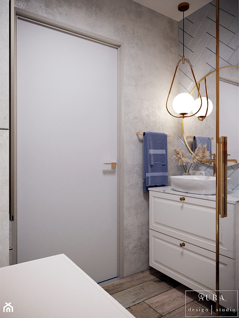 Łazienka w klasycznym ujęciu - zdjęcie od Aura Design Studio - Homebook