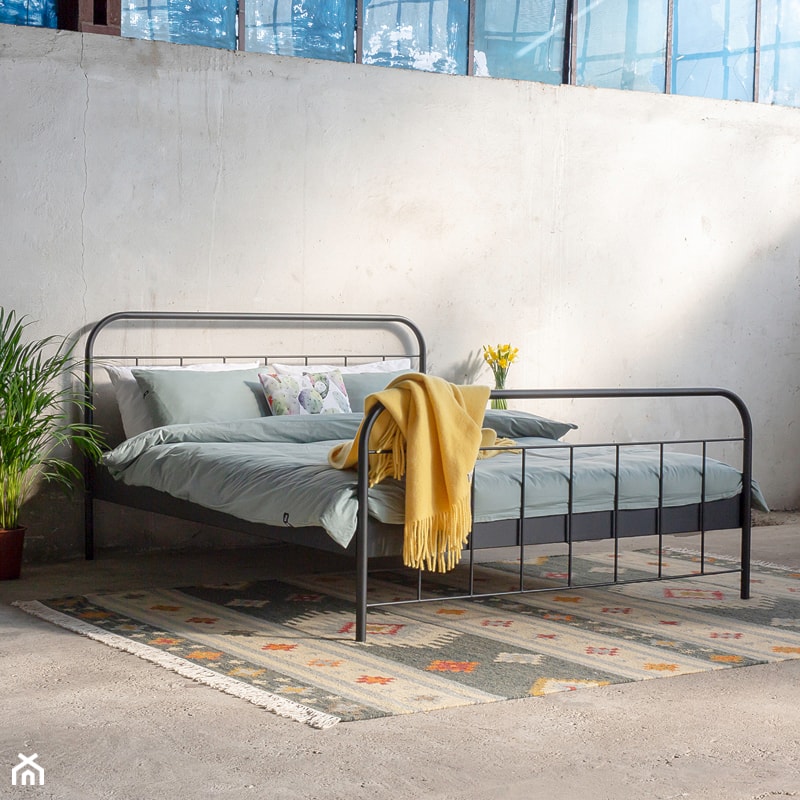 AVOS łóżko metalowe w stylu industrialnym - zdjęcie od FRANCKE-ART - Homebook