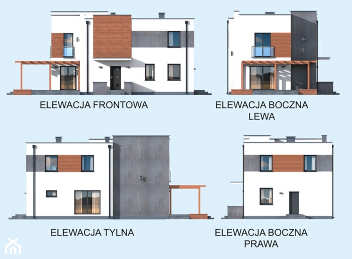 COLUMBIA - dom mieszkalny, piętrowy - zdjęcie od PRO ARTE Arkadiusz Woch, Krzysztof Biodrowicz