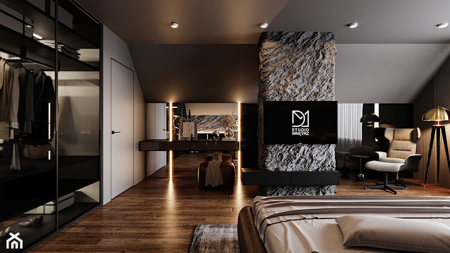 Sypialnia, styl nowoczesny - zdjęcie od Mironowicz Design