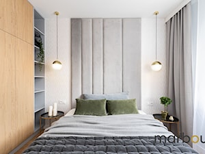 Mieszkanie Lema - Sypialnia, styl nowoczesny - zdjęcie od Pracownia MARBOU