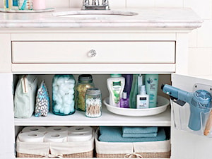 Szafka łazienkowa, czyli gdzie przechowywać ręczniki - Łazienka, styl nowoczesny - zdjęcie od Conchita Home studio projektowe