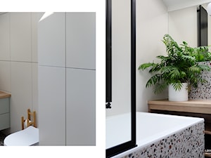Zabudowa wc, lastryko - zdjęcie od Lekka Forma - pracownia projektowa