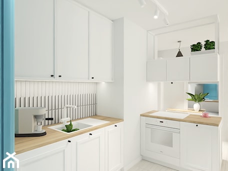 Aranżacje wnętrz - Kuchnia: Skandynawska biała kuchnia - Lekka Forma - pracownia projektowa. Przeglądaj, dodawaj i zapisuj najlepsze zdjęcia, pomysły i inspiracje designerskie. W bazie mamy już prawie milion fotografii!