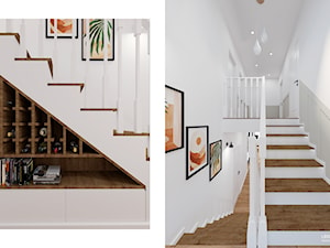 Winiarka pod schodami - zdjęcie od Lekka Forma - pracownia projektowa