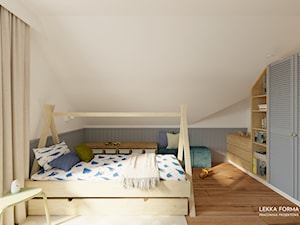 Łóżko tipi dla chłopca - zdjęcie od Lekka Forma - pracownia projektowa