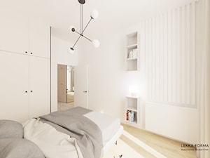 Sypialnia w bieli - zdjęcie od Lekka Forma - pracownia projektowa
