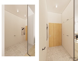 Wysokie szafy w holu - zdjęcie od Lekka Forma - pracownia projektowa - Homebook