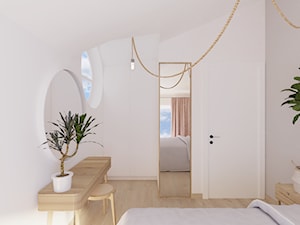 Toaletka w sypialni - zdjęcie od Lekka Forma - pracownia projektowa