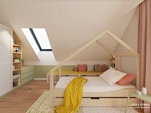 Łóżko domek - zdjęcie od Lekka Forma - pracownia projektowa
