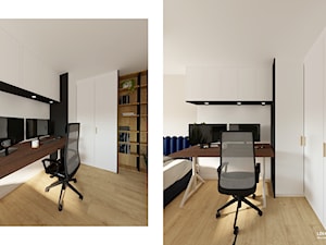 Home office w domu - zdjęcie od Lekka Forma - pracownia projektowa