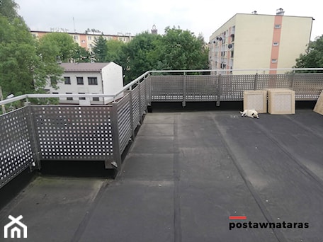 Aranżacje wnętrz - Taras: Taras, Skawina, 60m2 - Taras, styl minimalistyczny - PostawNaTaras. Przeglądaj, dodawaj i zapisuj najlepsze zdjęcia, pomysły i inspiracje designerskie. W bazie mamy już prawie milion fotografii!