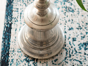 Stojak na donice srebrny metal - zdjęcie od GatzDesign