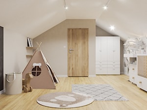Dom w Niemczy (Dolny Śląsk) - Pokój dziecka, styl nowoczesny - zdjęcie od Domo.WA Pracownia Architektury Wnętrz