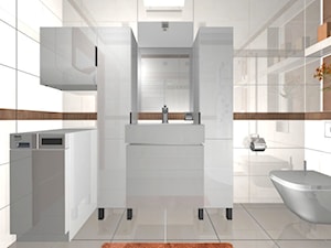 kuchnia i łazienka w mieszkaniu dla studenta - Łazienka, styl tradycyjny - zdjęcie od Blanka4design