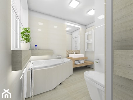 Aranżacje wnętrz - Łazienka: Projekt łazienki na piętrze - Łazienka, styl minimalistyczny - Blanka4design. Przeglądaj, dodawaj i zapisuj najlepsze zdjęcia, pomysły i inspiracje designerskie. W bazie mamy już prawie milion fotografii!