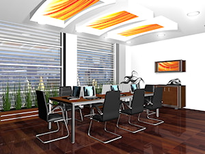 Nowa linia wzrornicza - meble biurowe ze szkłem - Wnętrza publiczne, styl tradycyjny - zdjęcie od Blanka4design