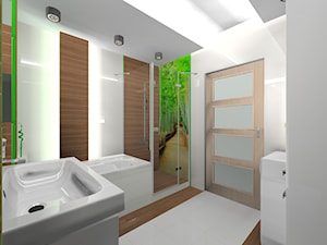 Wnętrza domu modelowego 1 - Łazienka, styl nowoczesny - zdjęcie od Blanka4design