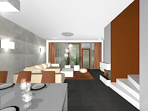 wnętrze domu modułowego - zdjęcie od Blanka4design